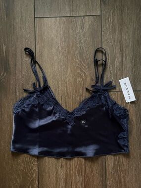 NWT pacsun satin top